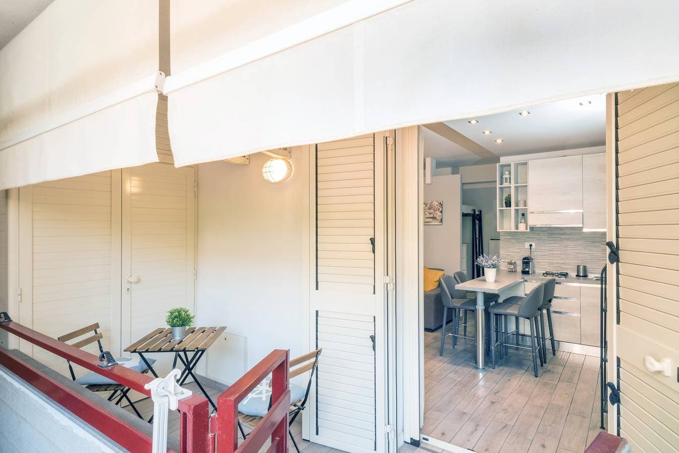 Foto 4 von 20: Studio „Glicine“ mit Balkon und Klimaanlage