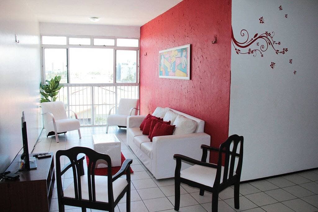 Ap3 in Fortaleza Ce Praia do Futuro 3 Schlafzimmer 100m2 mit 3Ar, WiFi 1