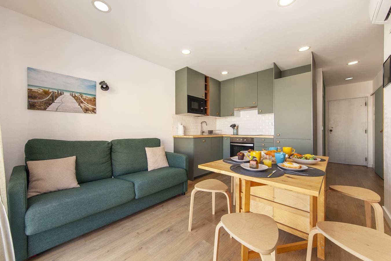 Foto 4 von 20: Ferienwohnung für 4 Personen mit Balkon