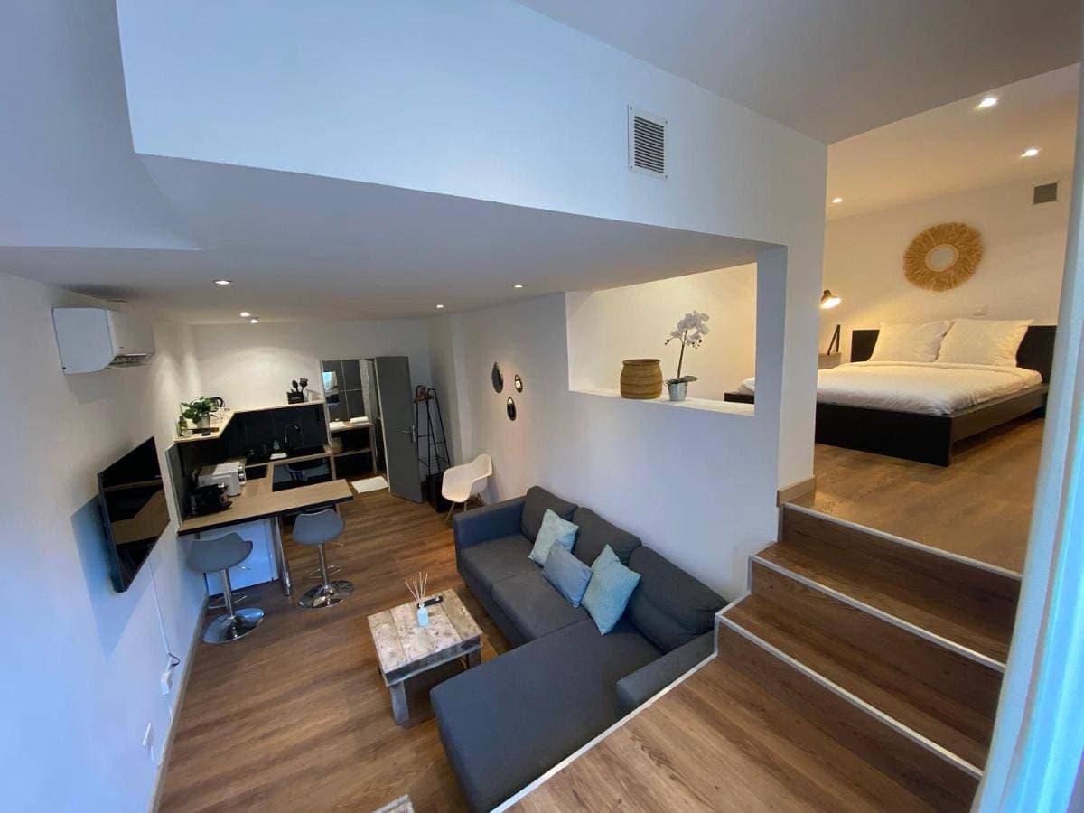 Loft Rotonde WIFI CLIM SMART TV RUE CALME 1