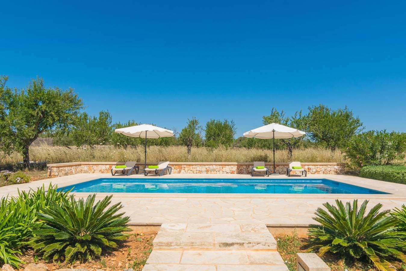 Foto 2 von 31: S'Estret - Ferienhaus mit privaten Pool in S'Alqueria Blanca. WiFi gratis