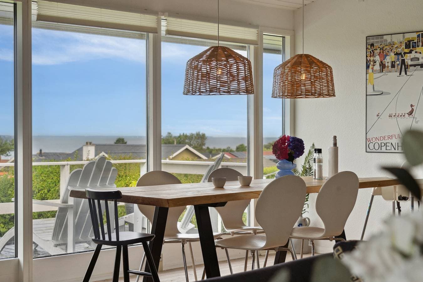 Foto 4 von 27: Ferienhaus am Skåstrup Strand mit Meerblick