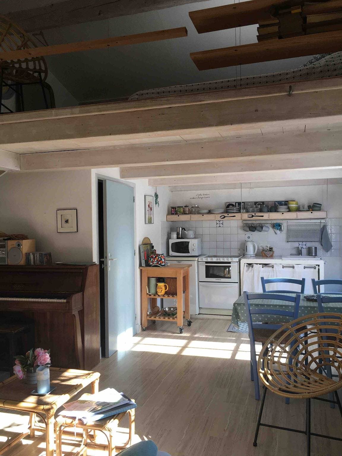 Foto 12 von 29: Ferienhaus 'Le Cabanon Vue Sur La Vallée' mit Balkon und WLAN