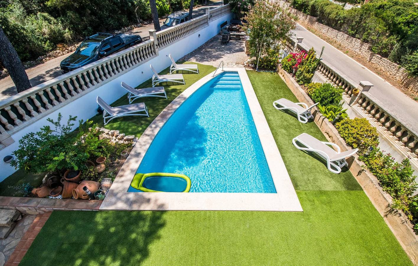 Foto 11 von 42: Apartment mit Meerblick, Pool, Küche und Grill 800 m vom Strand Cala de n'Aladern entfernt