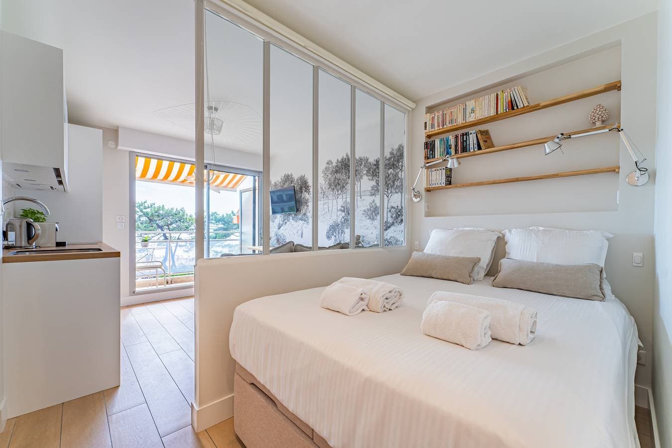 Foto 3 von 17: Ferienwohnung für 2 Personen mit Balkon