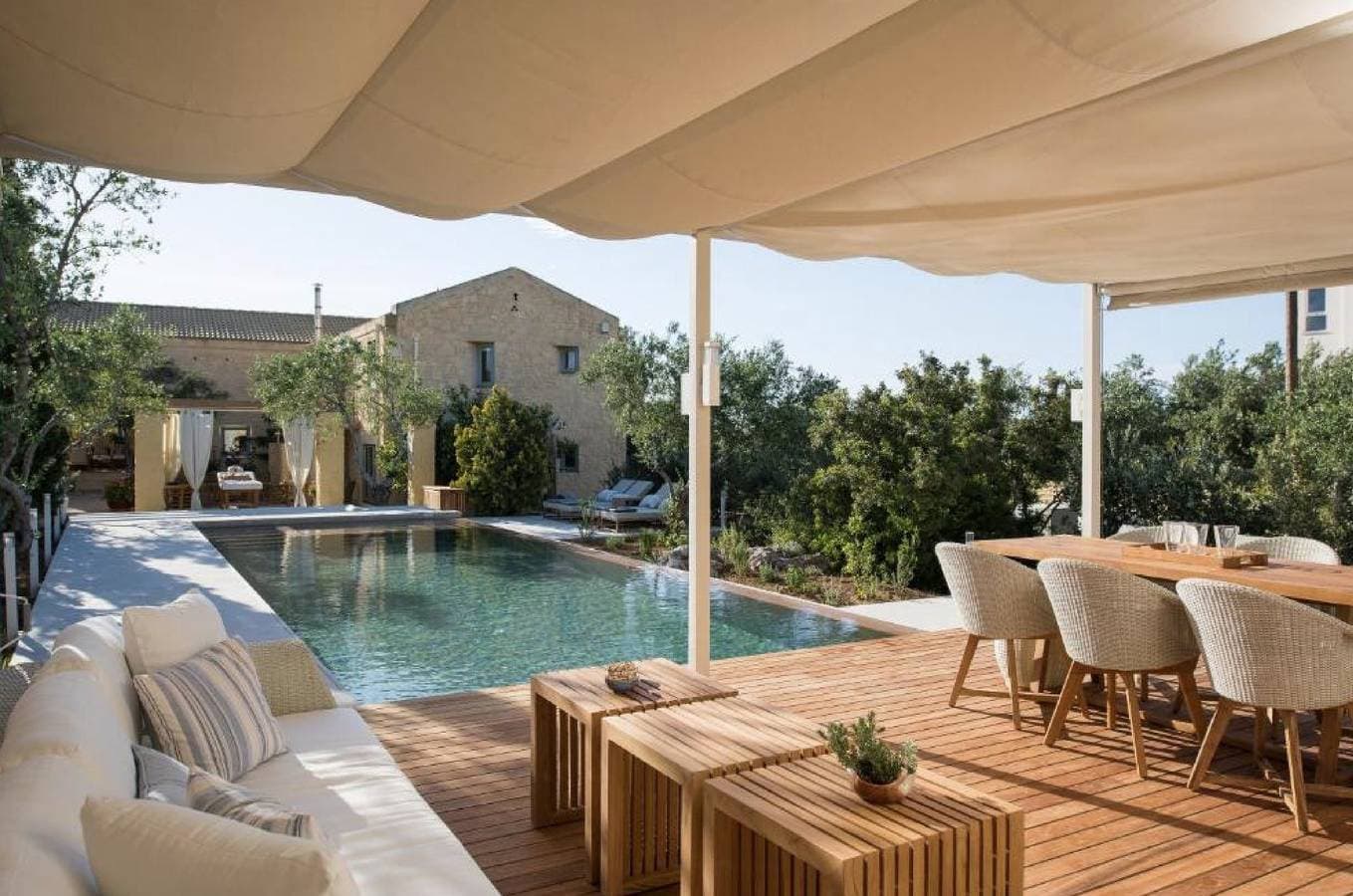 Foto 2 von 29: Villa Thalvire, Private Pool and Sauna, Furnished Terrace, Kalathas