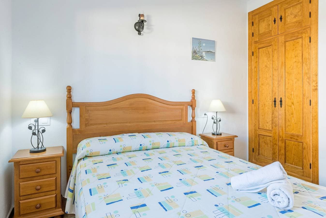 Foto 9 von 24: Klimatisierte Ferienwohnung nahe dem Strand mit Pool, Terrasse, Garten und WLAN