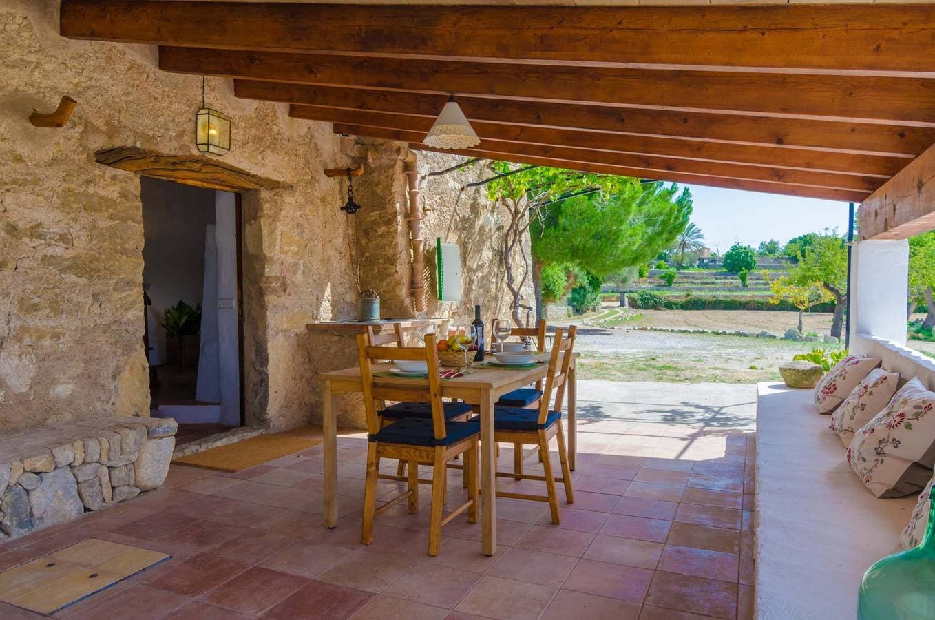 Foto 7 von 26: Sa Rota (Den Joan Porrerenc) - Haus mit Terrasse in Montuïri. WiFi gratis