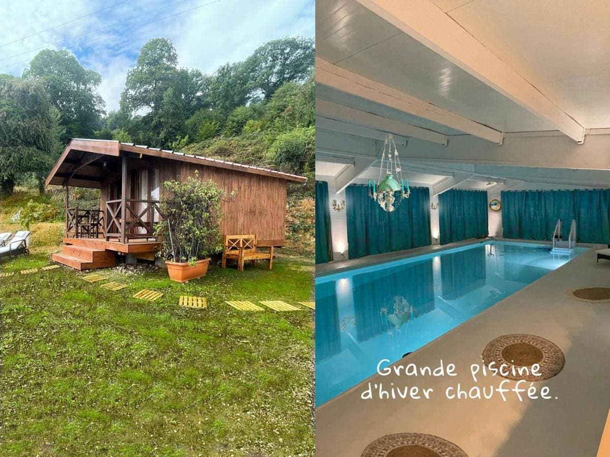 7eme ciel - Tiny House avec Grande Piscine intérieure chauffée toute l'année 1