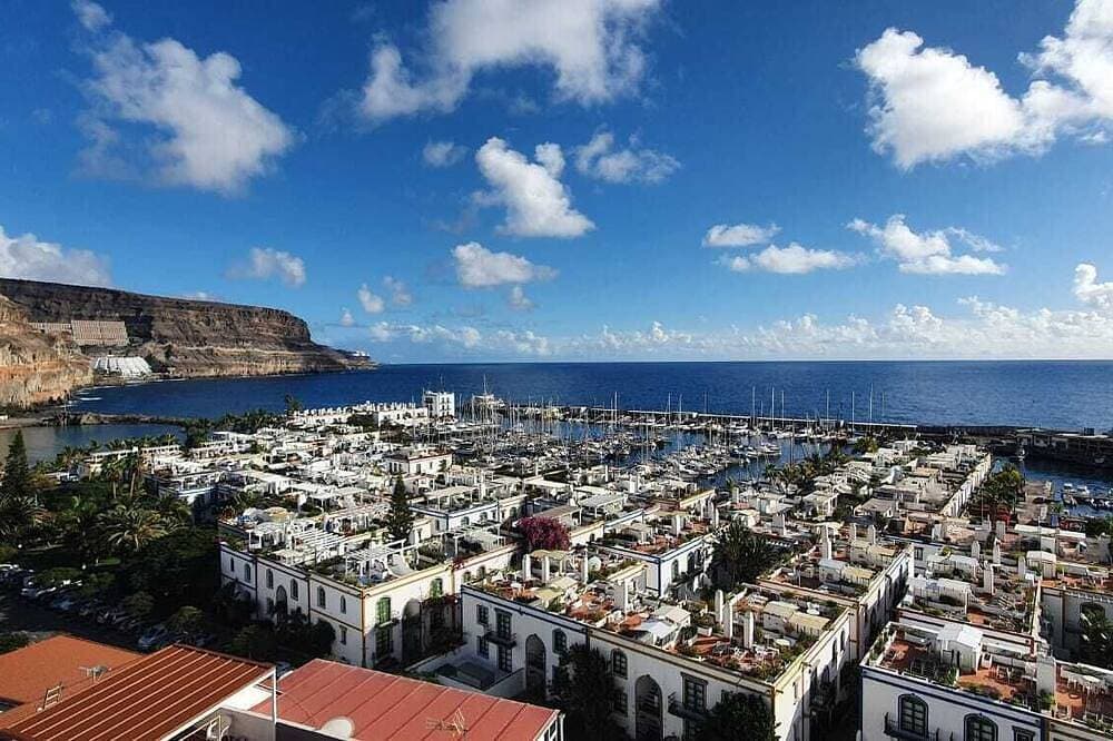 Foto 13 von 30: Wohnung 1ºA \"Spektakuläre Aussicht auf das Meer und den Yachthafen von Puerto de Mogán\"