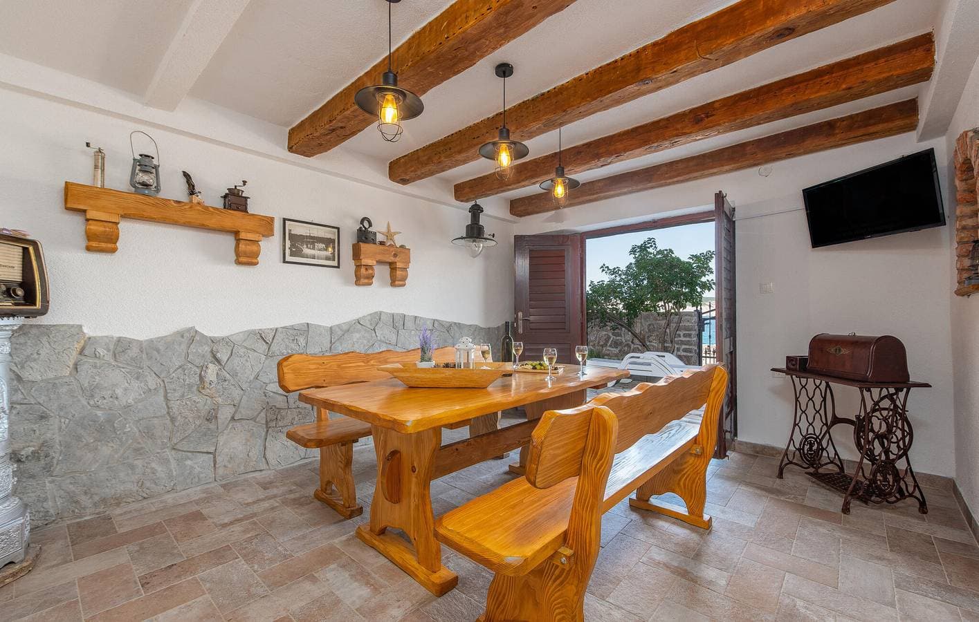 Foto 12 von 38: Urlaub am Meer: Apartment mit Meerblick, Terrasse, Parkplatz und WLAN