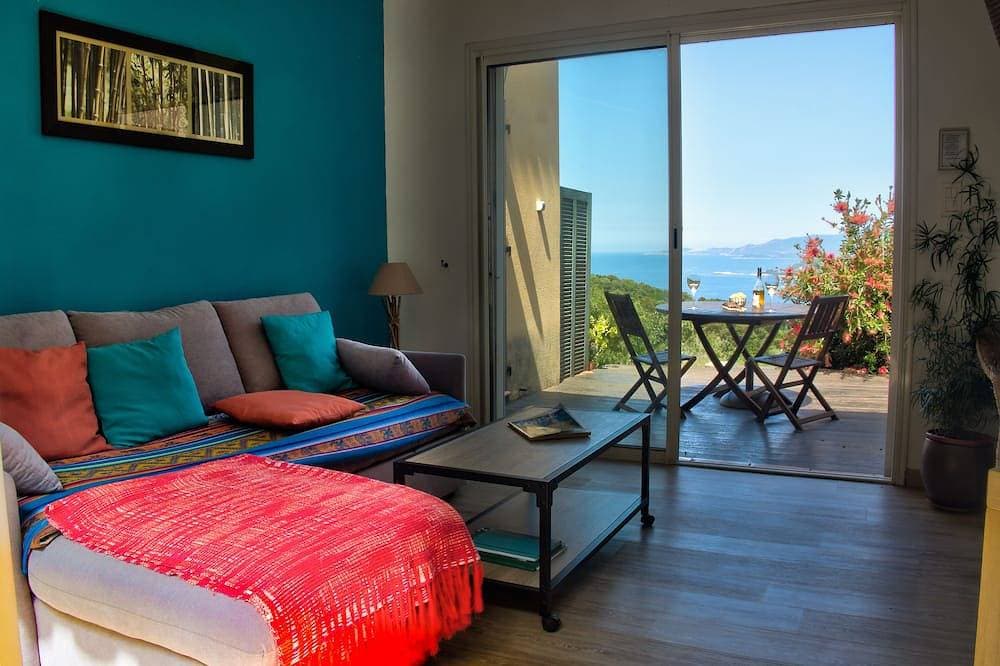 Foto 6 von 21: Cottage 2/3 Pers., Nahe dem Meer und Blick aufs Meer, 23 km von Ajaccio
