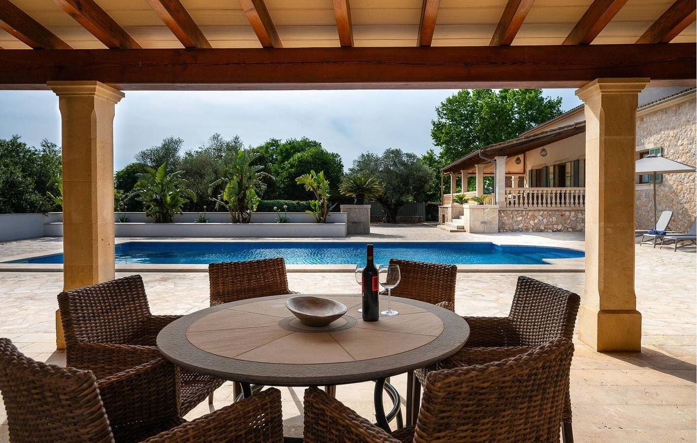 Foto 3 von 35: Manacor Oasis mit Pool, Terrasse und Grill - 1,5 km zum Stadtzentrum