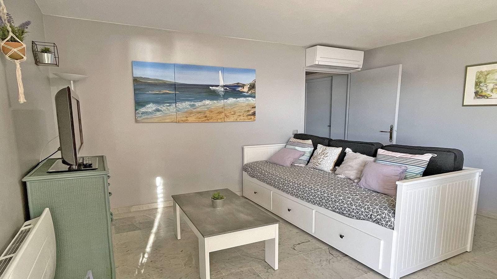 Foto 4 von 10: Wohnung für 2/4 Personen - Meerblick - Klimaanlage - WiFi - Zentrum und Strand - Sainte Maxime