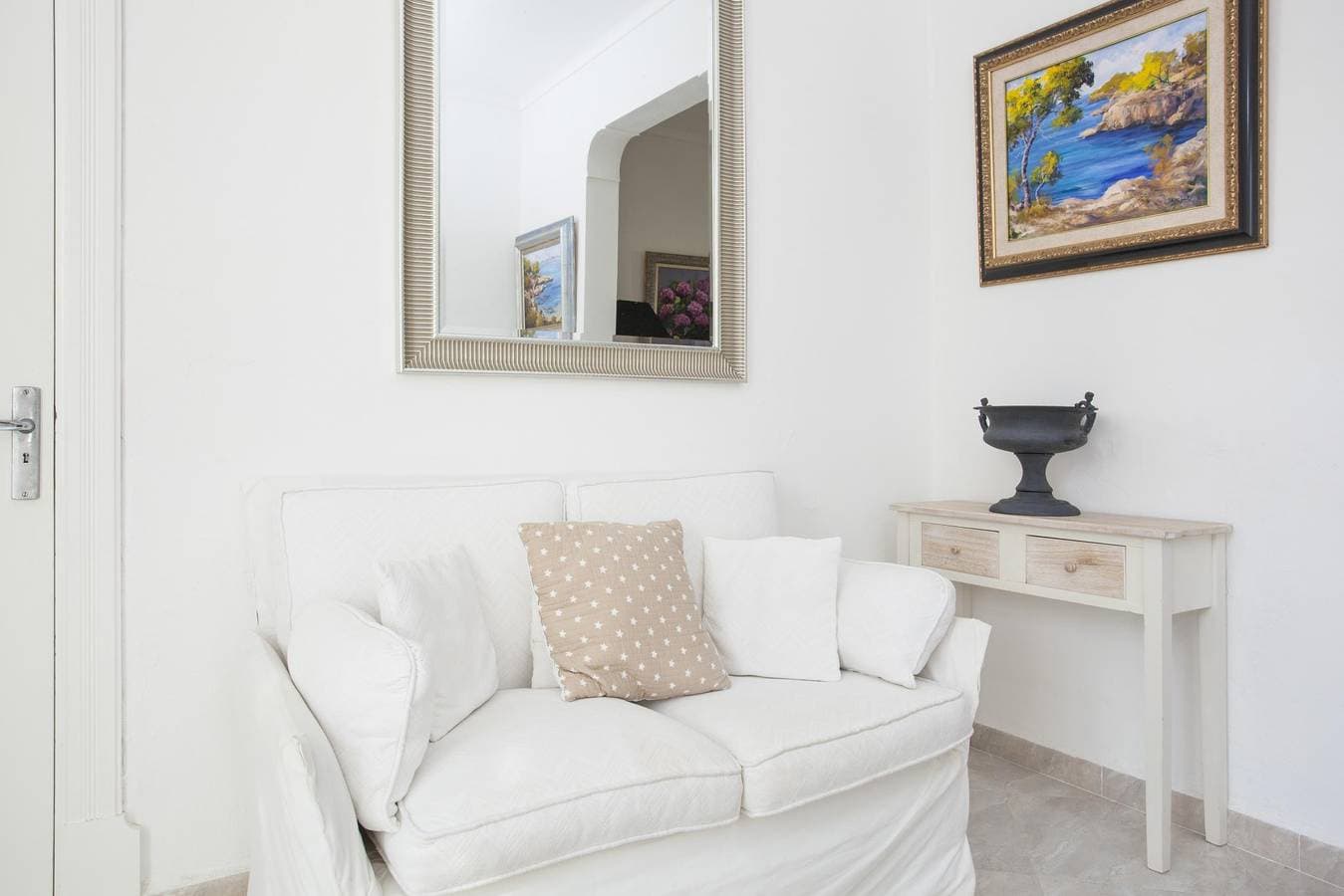 Foto 10 von 26: Tres Pins - Schönes Ferienhaus mit privater Terrasse und 300 m vom Strand entfernt. Kostenlosem W-Lan