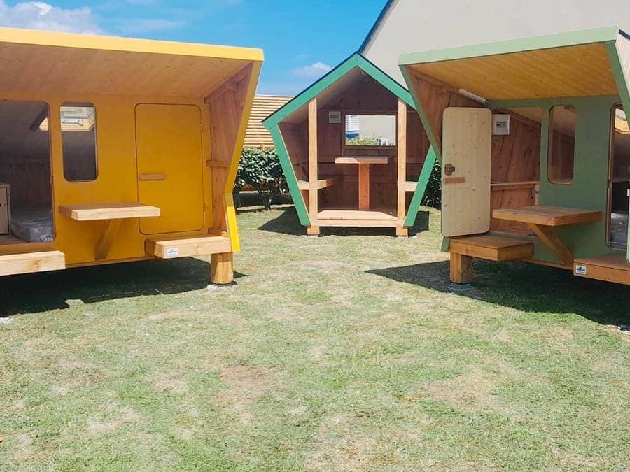 Foto 7 von 15: Camping La Sinope - Unterkunft 2 personen - Hütte 2 Personen