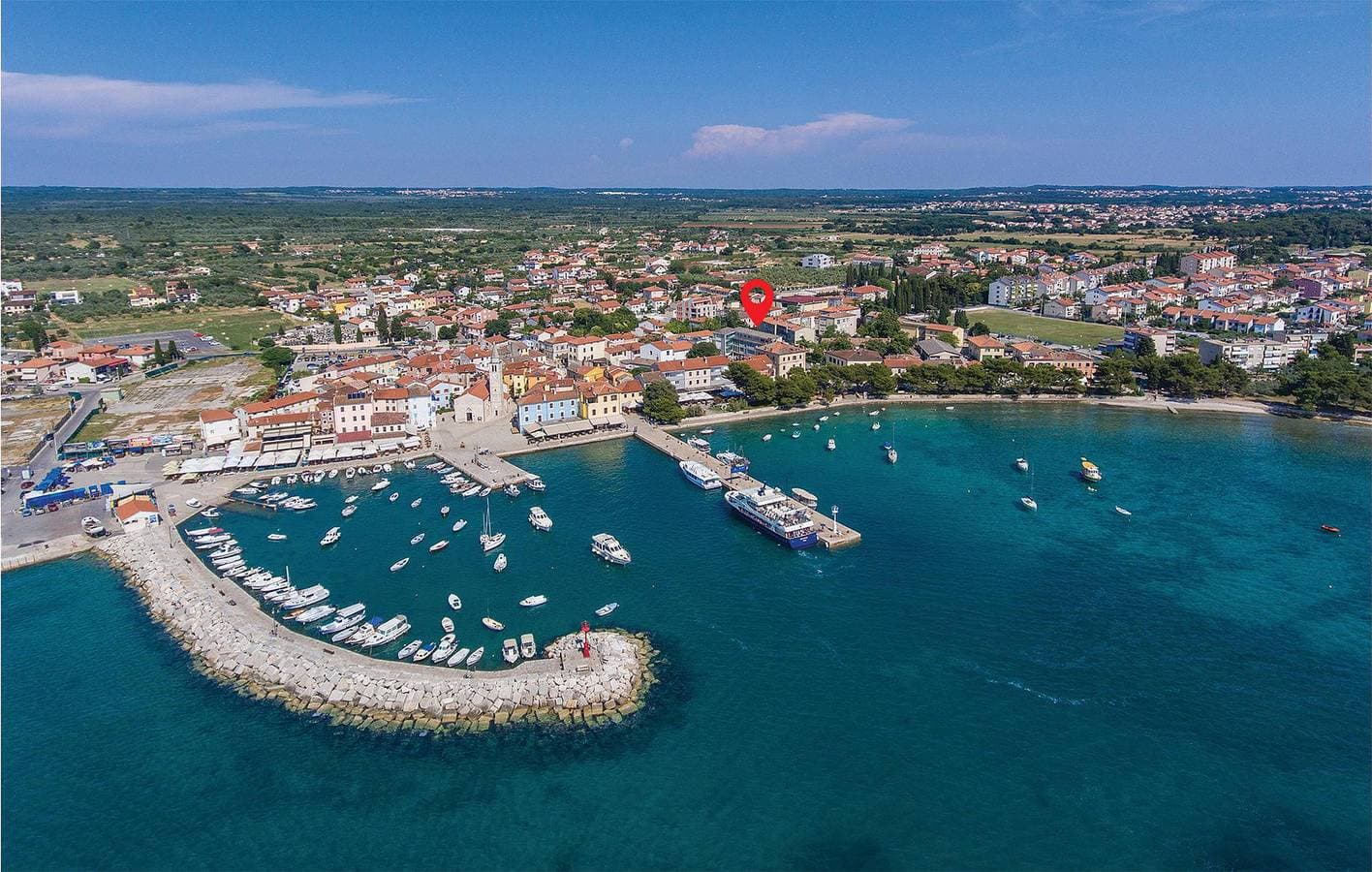 Urlaub am Meer: Gemütliches Apartment mit einem Schlafzimmer, Parkplatz und Klimaanlage 1
