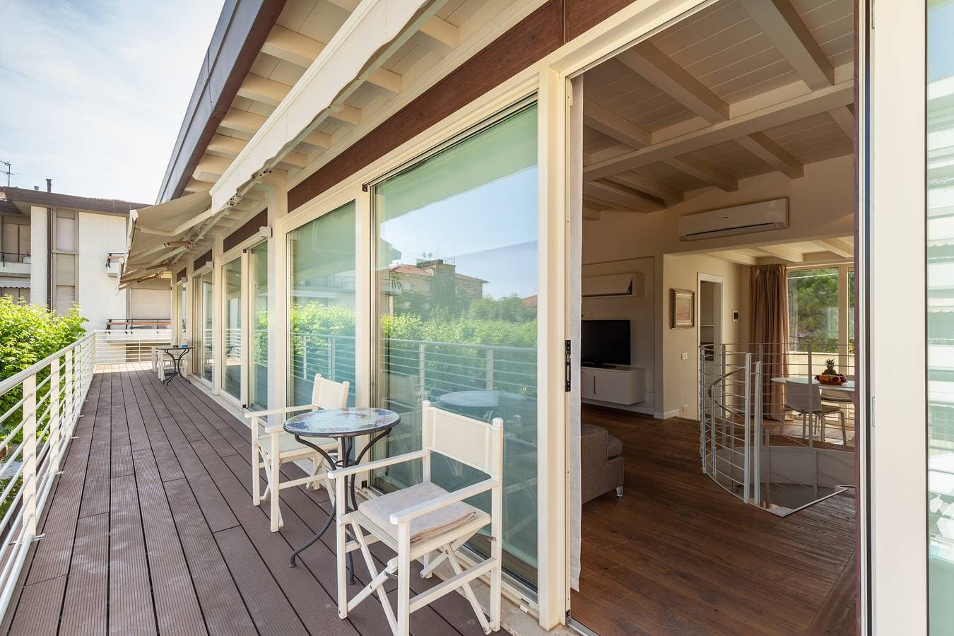 Foto 6 von 23: Ferienwohnung 'Bacco' mit Meerblick, Terrasse und WLAN