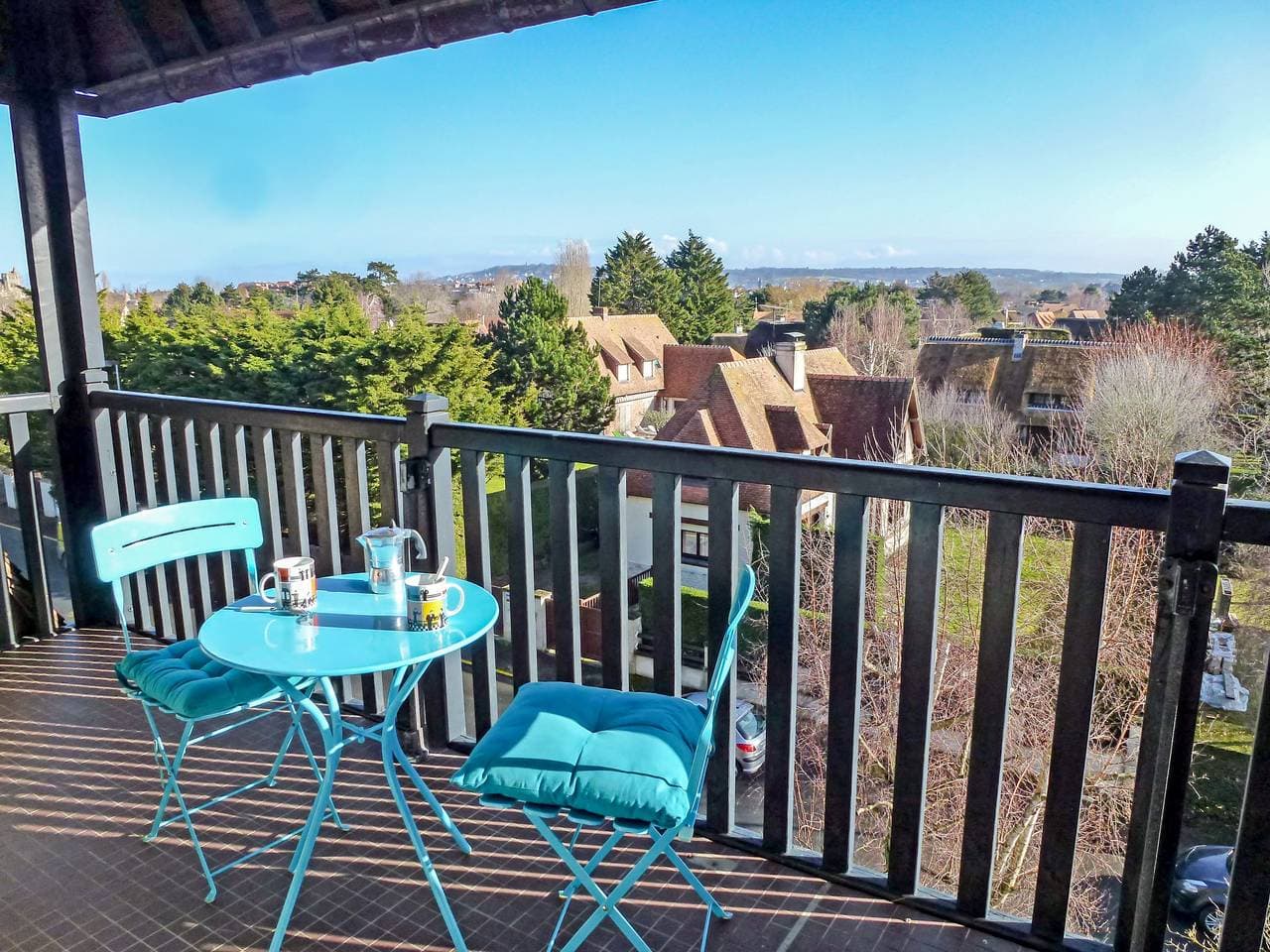 Bénerville sur Mer 2 km von Deauville: Residenz Eden Park 1