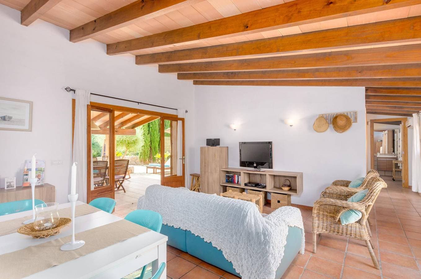 Foto 10 von 55: Finca Sa Plana - Ferienhaus mit privaten Pool in Son Servera. WiFi gratis