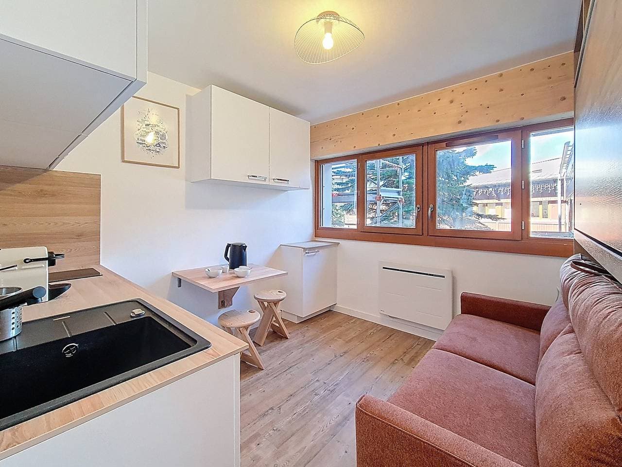 Renoviertes Studio an der Piste mit WIFI 1