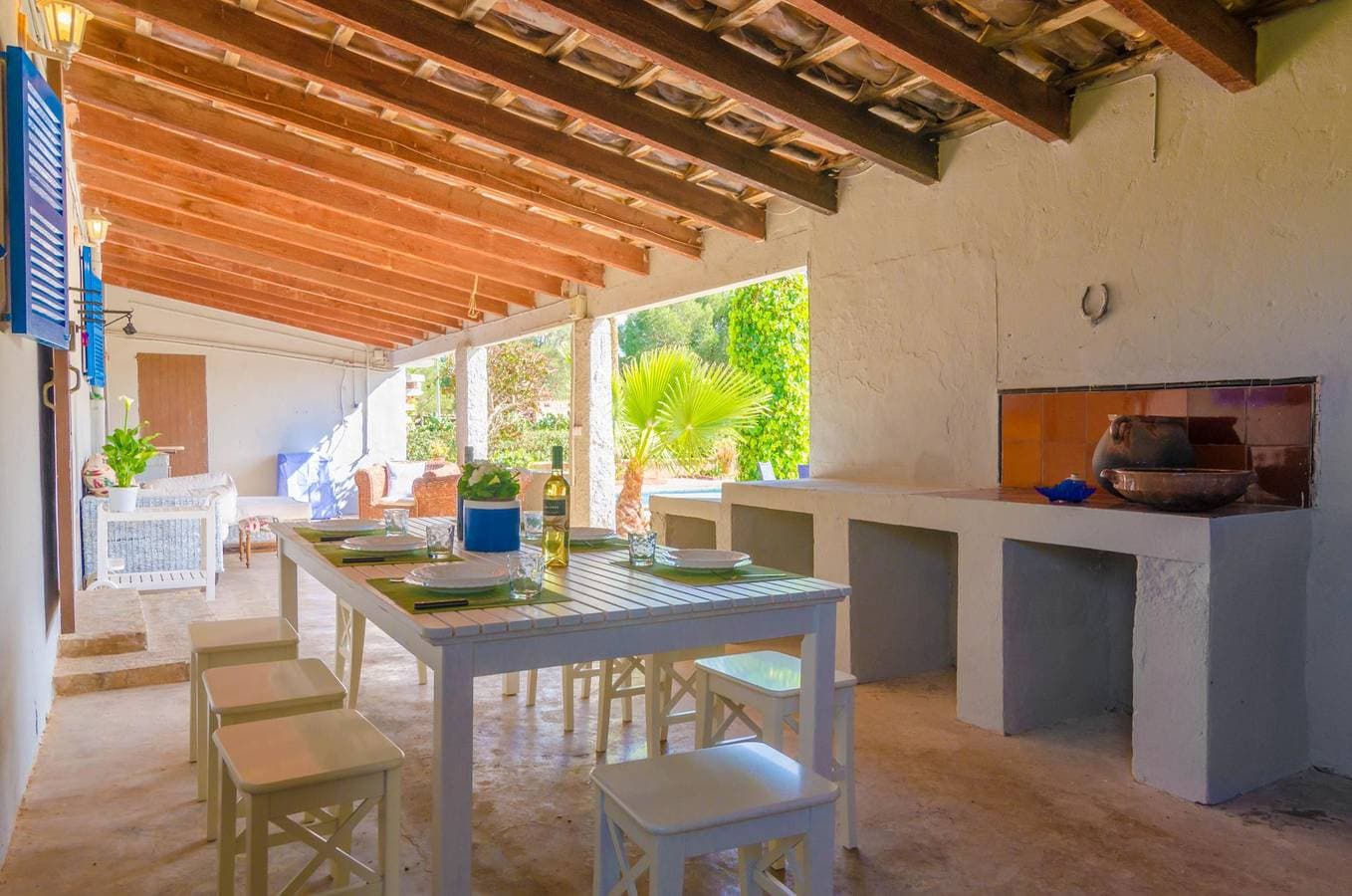 Foto 9 von 34: Torre Marina - Ferienhaus mit privaten Pool in Sa Ràpita. WiFi gratis