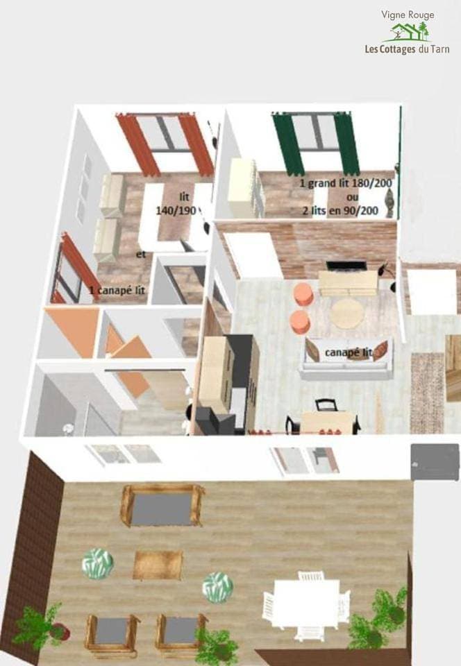 Foto 6 von 40: Two-Bedroom House