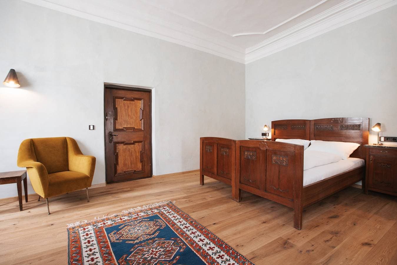Foto 8 von 18: Ferienwohnung 'Ansitz Layshof Erlebach' mit Bergblick, Gemeinschaftsgarten und WLAN