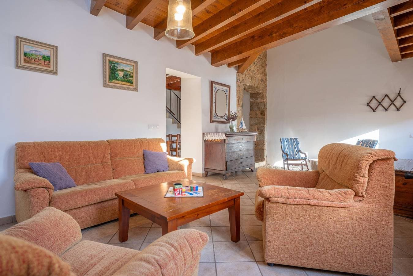 Foto 6 von 42: Ca N'Abrines - Ferienhaus mit privatem Pool in Lloseta. Kostenloses W-Lan