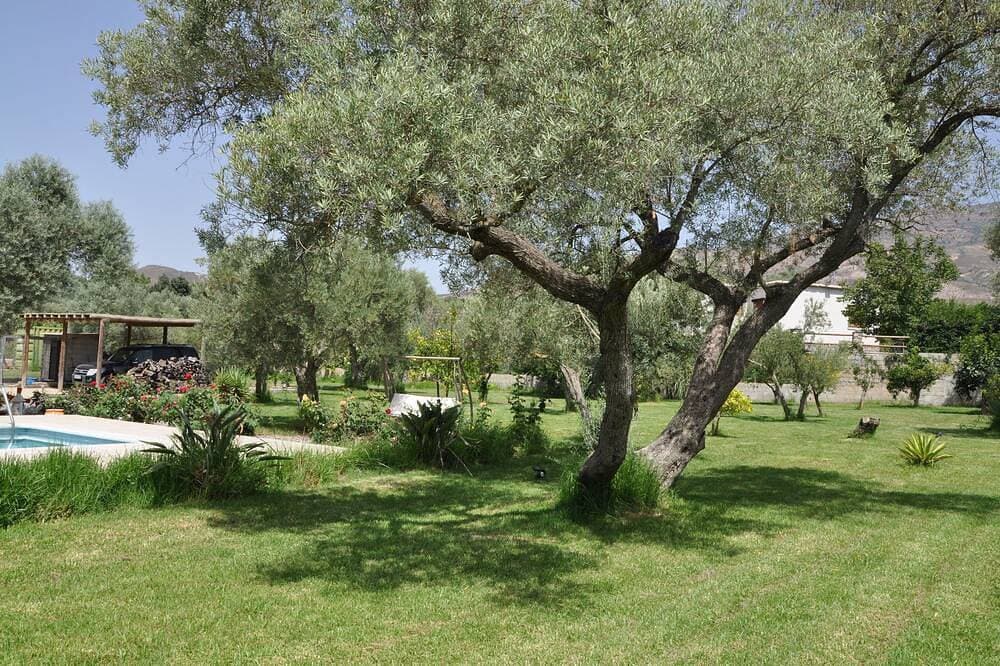 Foto 9 von 22: Ein 2 Schlafzimmer Landhaus mit einem großen privaten Garten und Schwimmbad