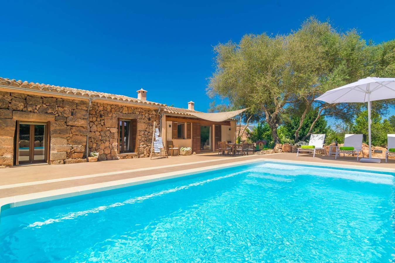 Foto 2 von 39: Es Tancat Prim - Ferienhaus mit privaten Pool in Algaida. WiFi gratis