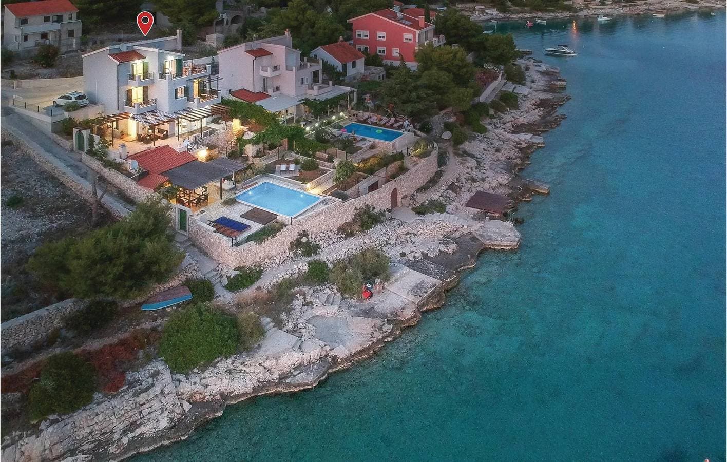 Foto 6 von 53: Charmante 2-Zimmer-Wohnung mit Pool, Terrasse und WLAN in der Nähe der Küste von Kanica