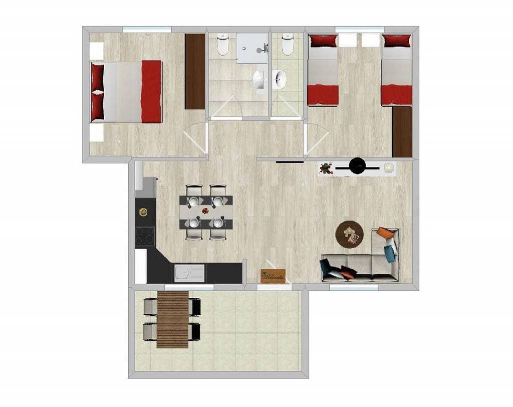 Foto 6 von 46: Ferienhaus in Poreč mit Terrasse, Klimaanlage, W-Lan, Spülmaschine (4400-7)