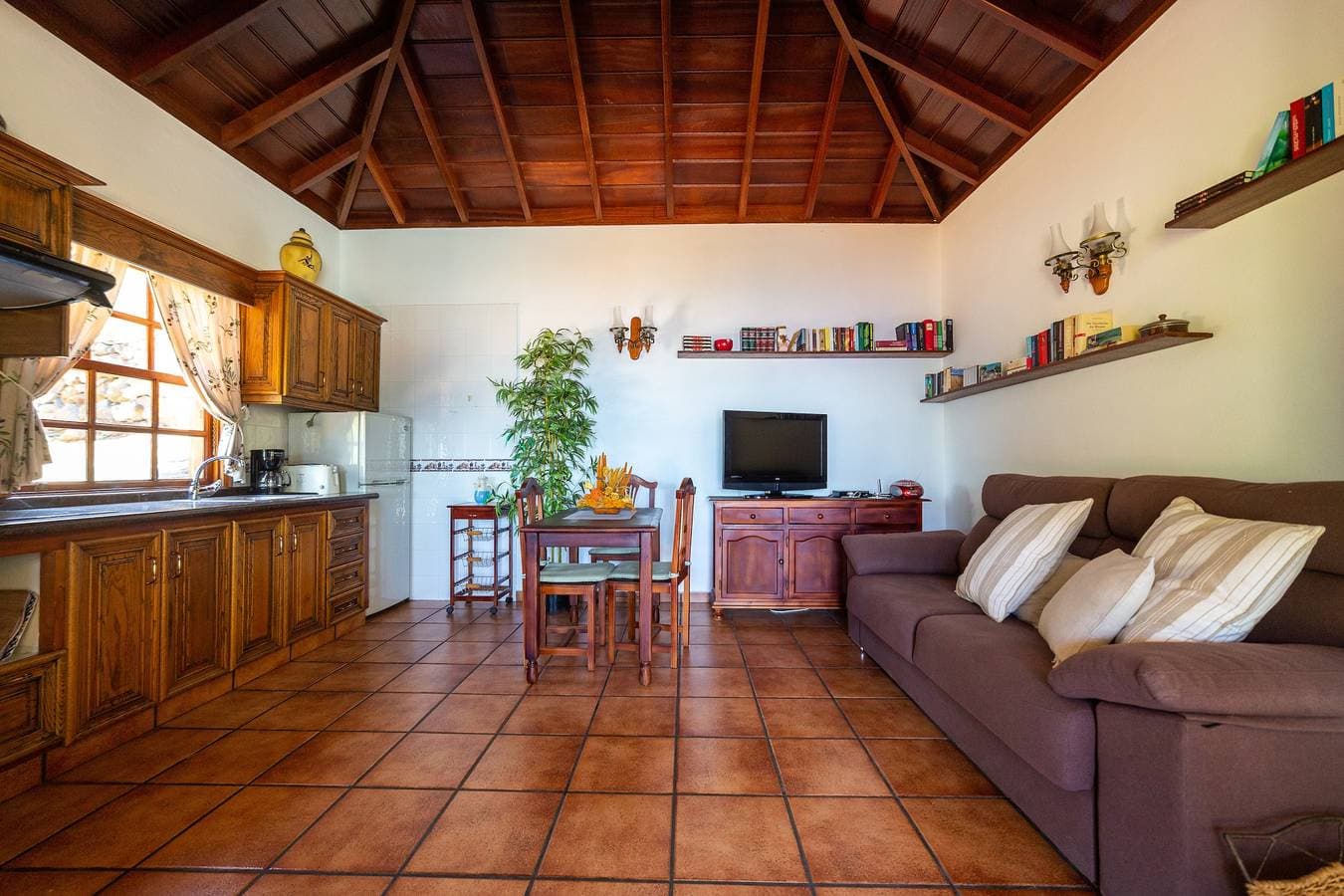 Foto 4 von 17: Villa mit Meerblick in Tijarafe, privater Pool.