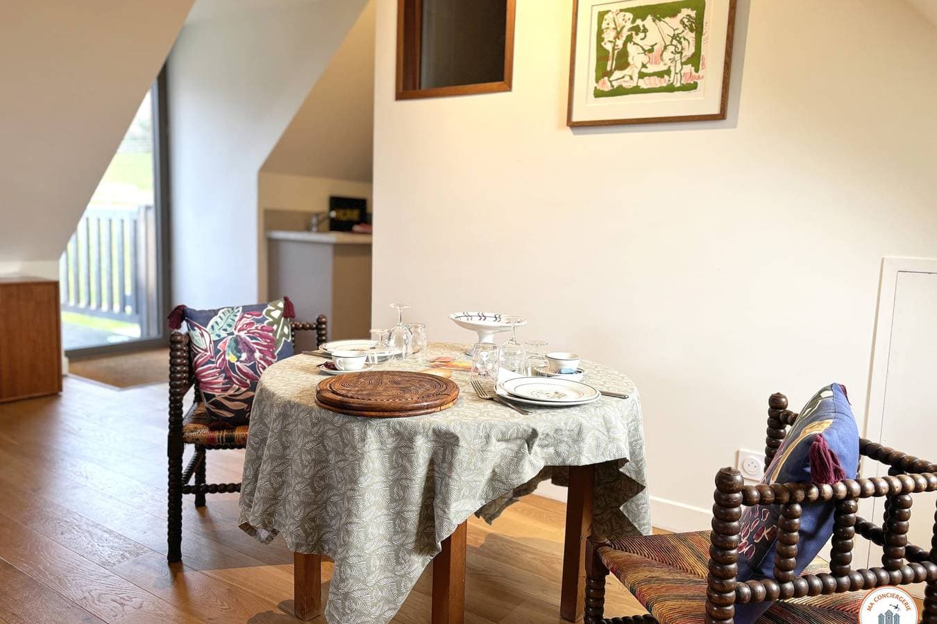 Foto 10 von 24: Ferienwohnung für 2 Personen mit Garten