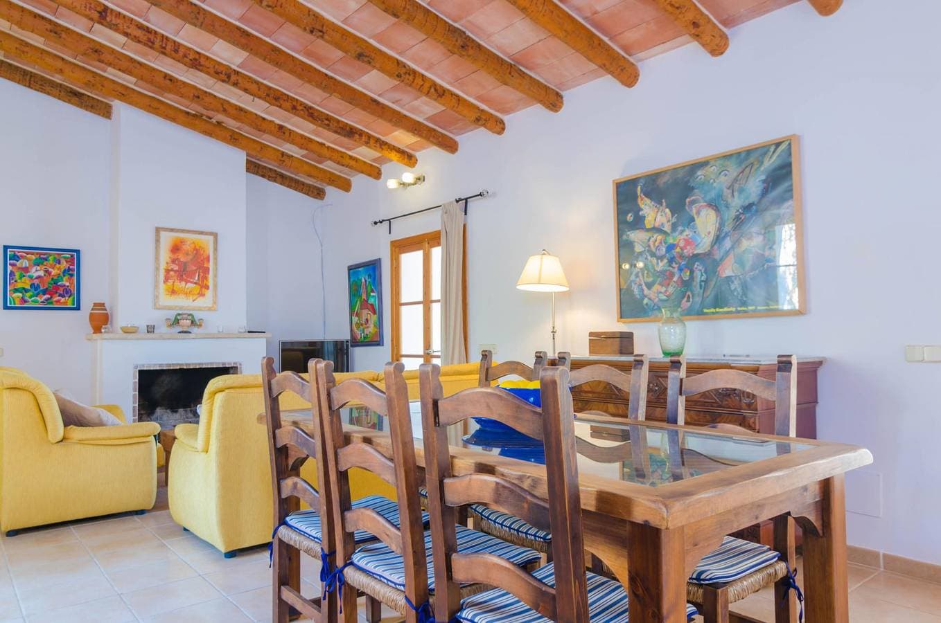 Foto 8 von 27: Son Barbot (Can Robi Nou) - Ferienhaus mit privaten Pool in Sant Llorenc des Cardassar. WiFi gratis
