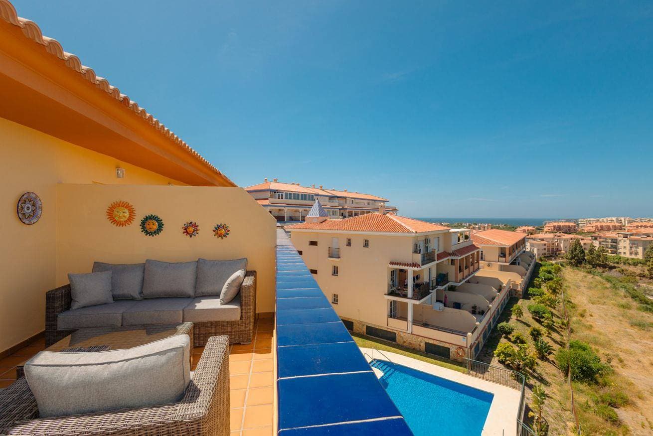 Foto 12 von 40: Gemütliche Wohnung; mit Meerblick, große private Terrasse, in der Nähe des Strandes; El Faro, Mijas