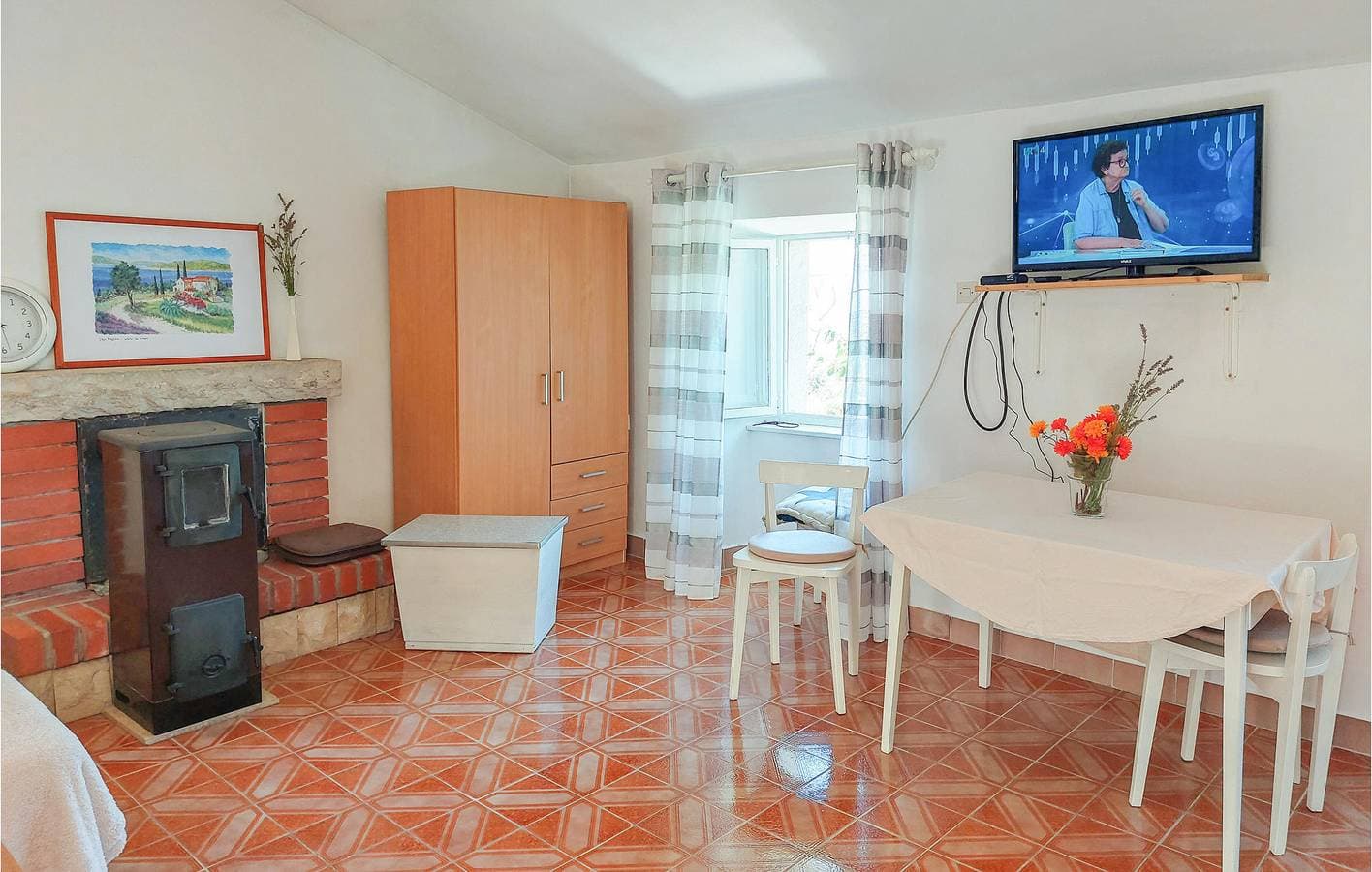 Foto 12 von 21: Gemütliche Ferienwohnung mit Terrasse, Parkplatz, 2 km vom Strand entfernt