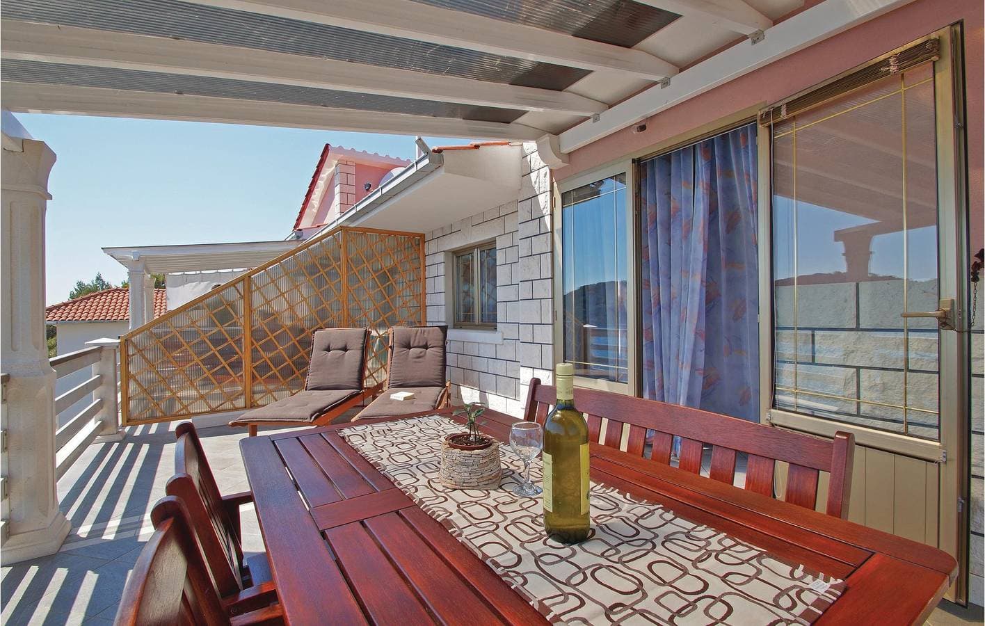Foto 10 von 46: Gemütliche 2-Zimmer-Wohnung mit Terrasse, 2,5 km vom Strand entfernt