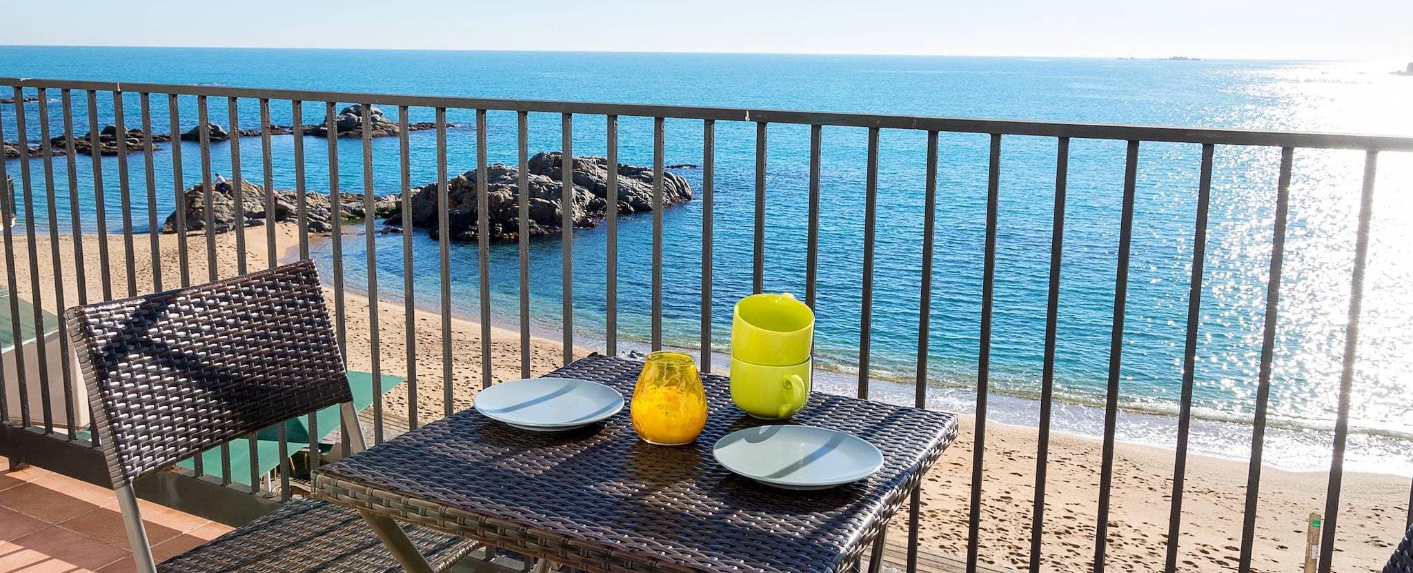Foto 3 von 30: Les Formigues 2-Ferienwohnung am Strand -Calella de Palafrugell-Costa Brava