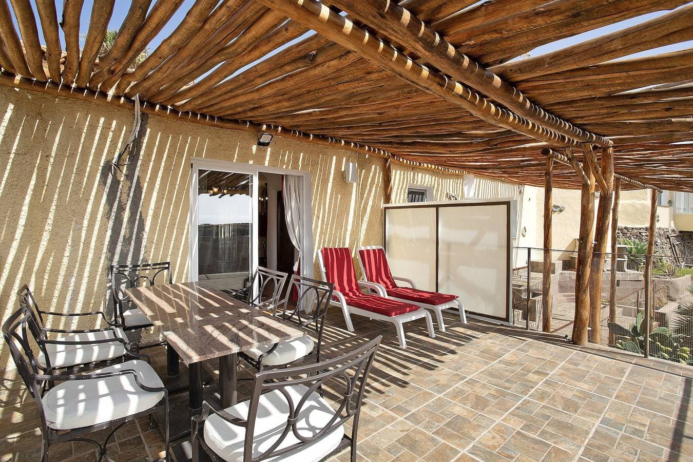 Foto 4 von 29: „Finca Fani 1“ mit Meerblick, Bergblick, Gemeinschaftspool, Terrasse und Garten