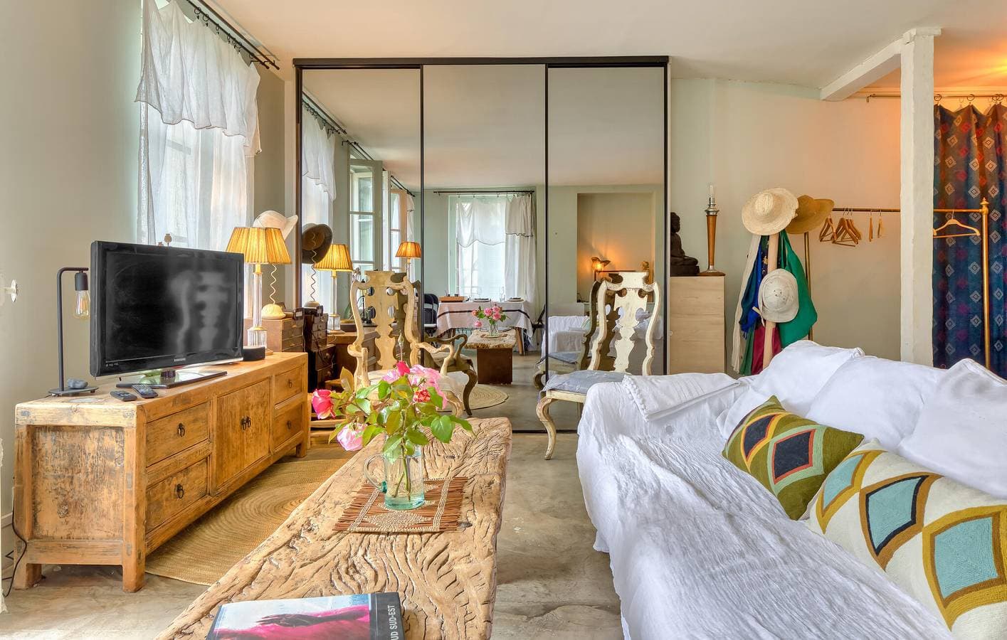 Foto 12 von 37: Appartement mit Meerblick 100m vom Strand mit WiFi & TV