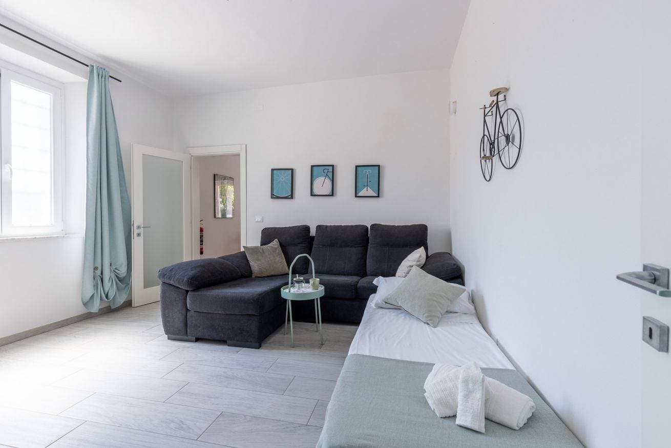 Foto 12 von 28: Ferienwohnung für 5 Personen mit Garten