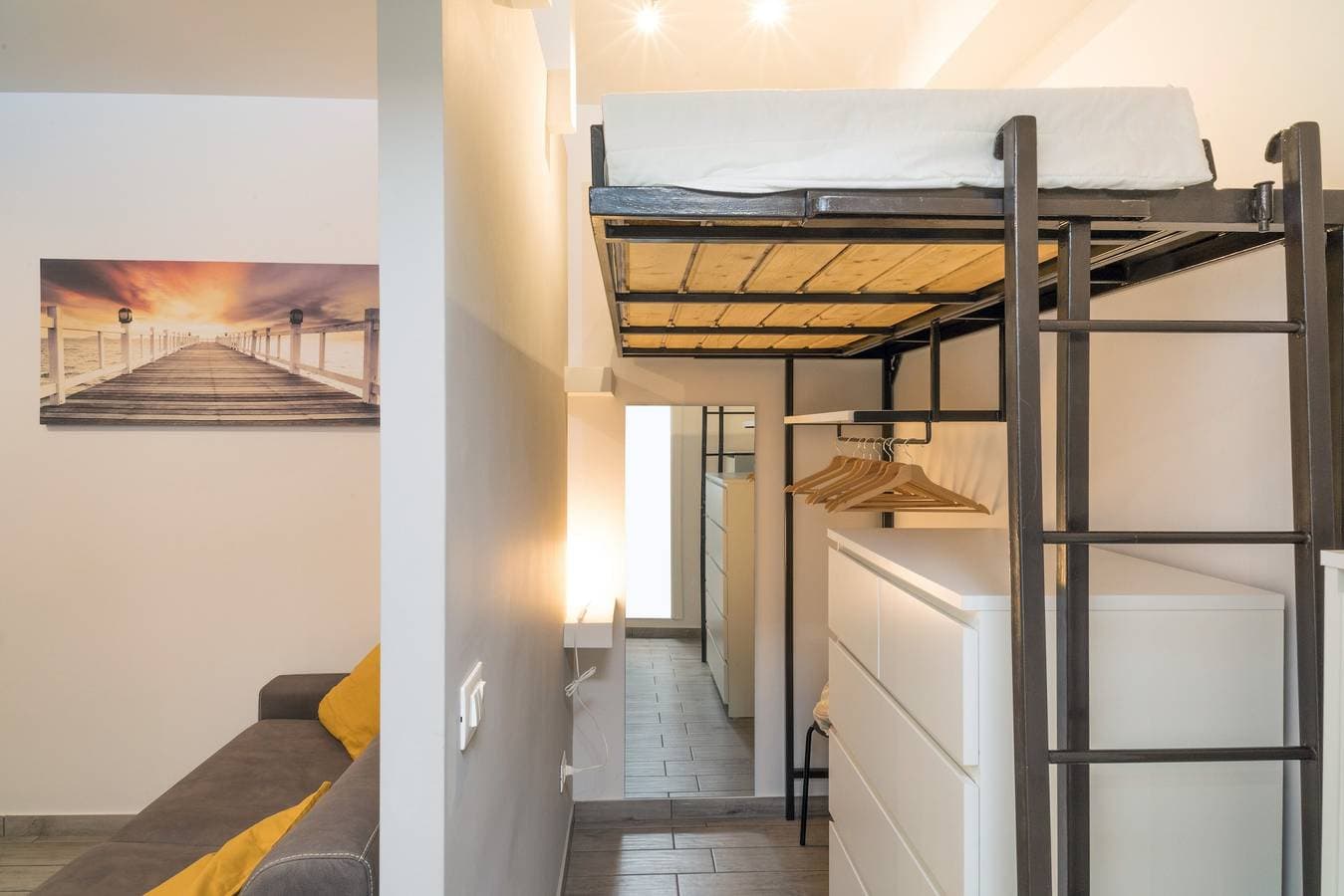 Foto 12 von 20: Studio „Glicine“ mit Balkon und Klimaanlage