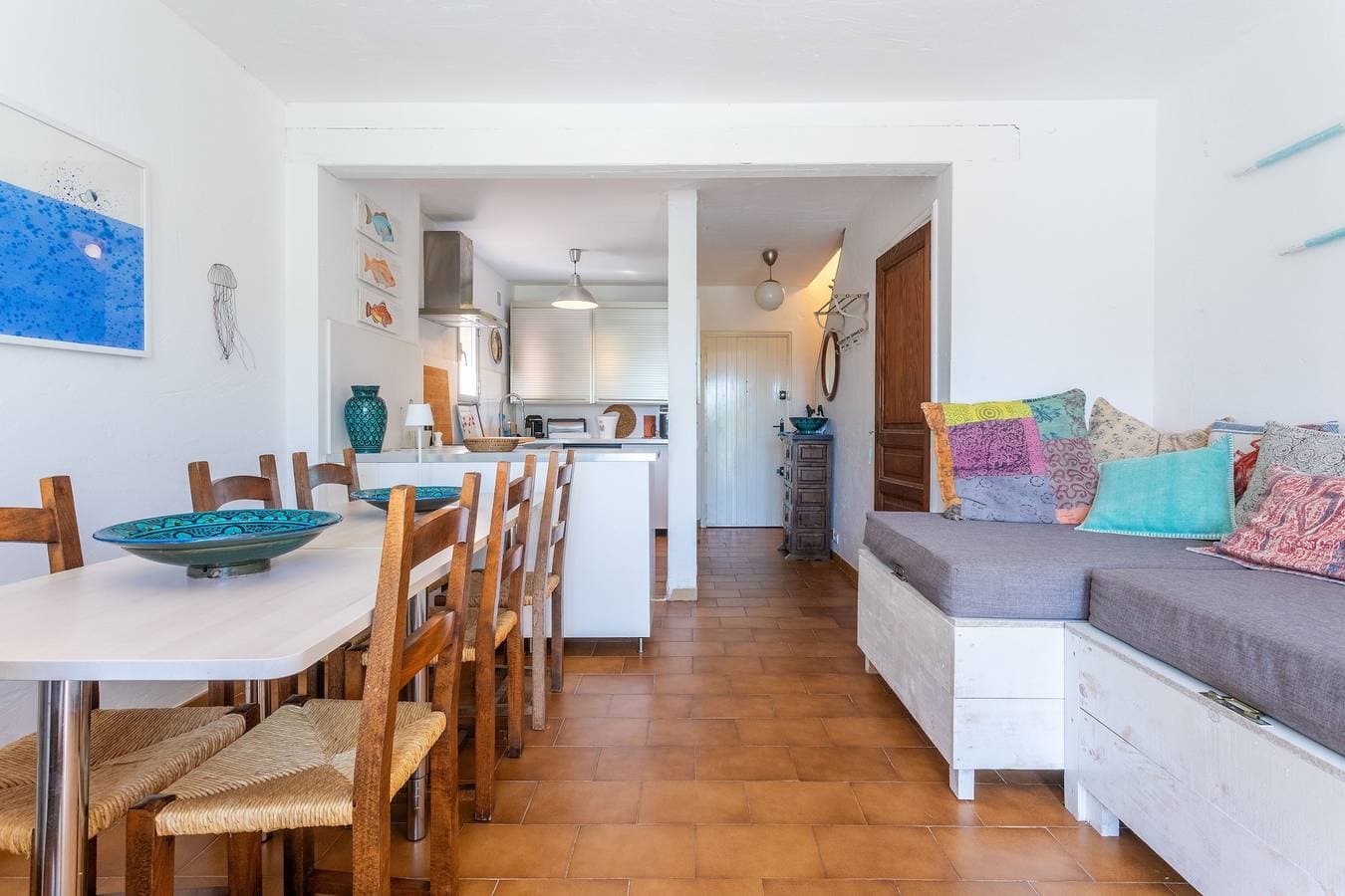 Foto 8 von 30: Ferienhaus 'Maison De Gathen' mit Meerblick, Gemeinschaftspool und Klimaanlage