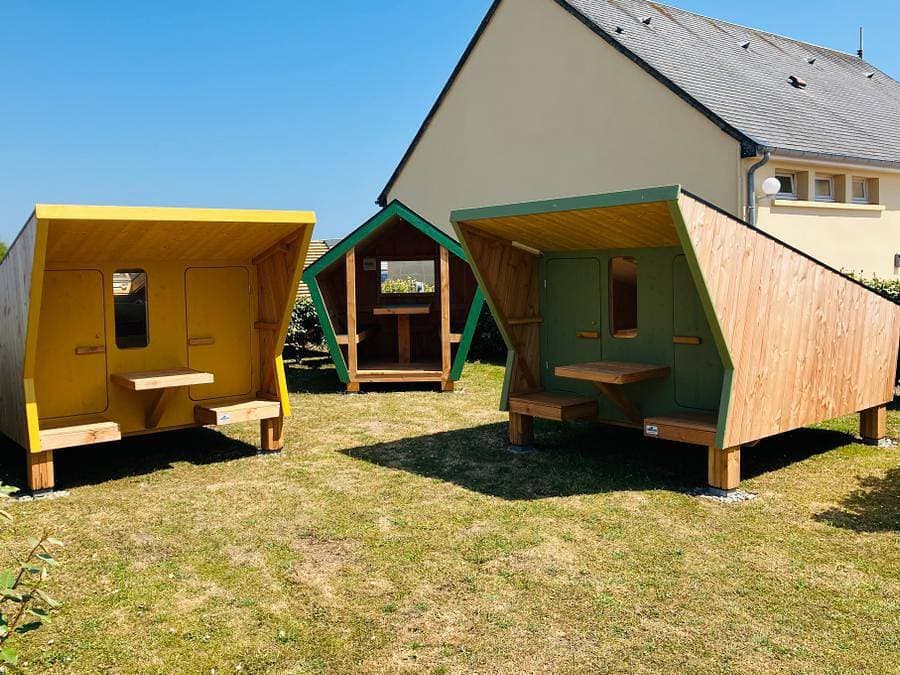 Foto 9 von 15: Camping La Sinope - Unterkunft 2 personen - Hütte 2 Personen