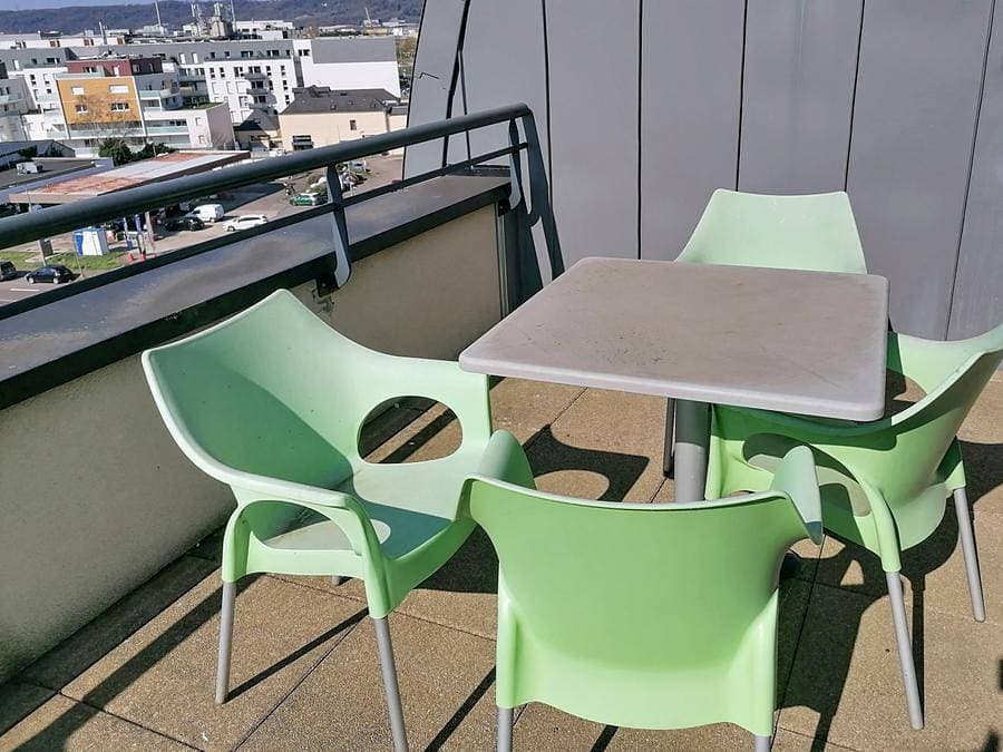 Foto 12 von 37: Terres de France - Appart Hotel Rouen Flaubert - Studio 2 personen - Doppelbett