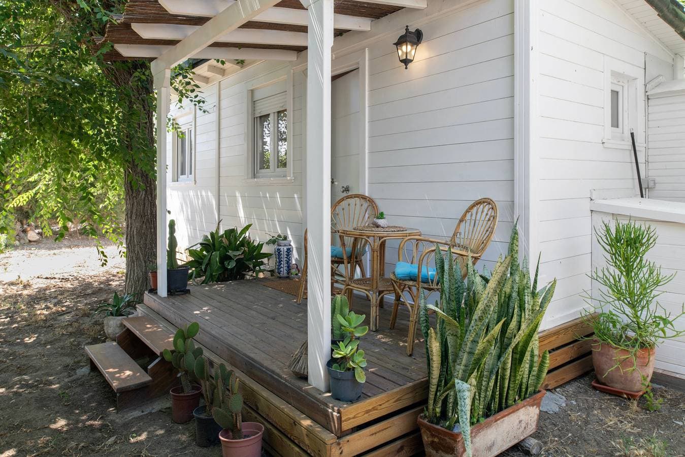 Foto 5 von 23: Ferienhaus 'Tiny House La Loma' mit privater Terrasse und eigenem Garten