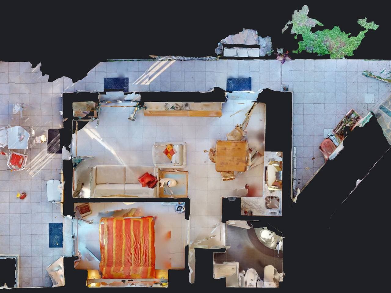 Foto 12 von 20: Komfortable 2-Zimmer-Wohnung mit Terrasse und Garten in Menton
