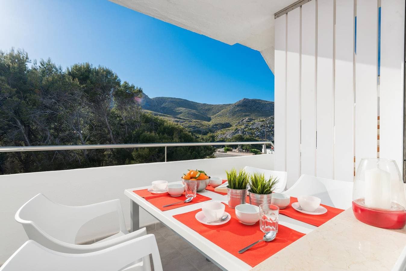 Cala Clara - Apartment mit Terrasse in Cala Sant Vicenç. WiFi gratis 1